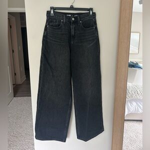 Wide leg jeans